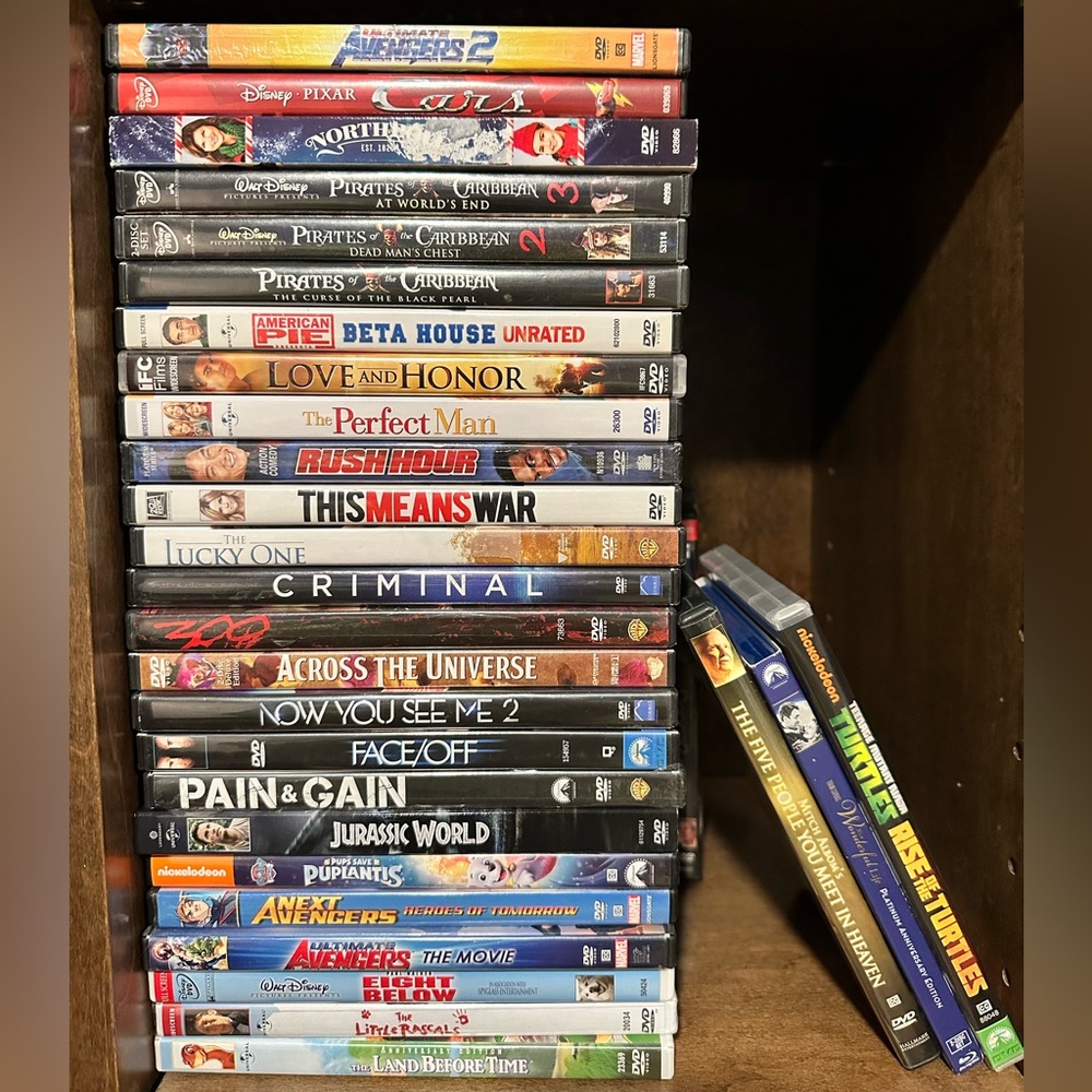 DVDs movies